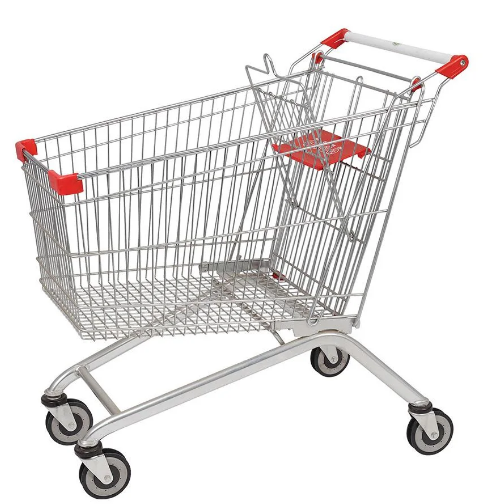2 2 Shopping basket trolley